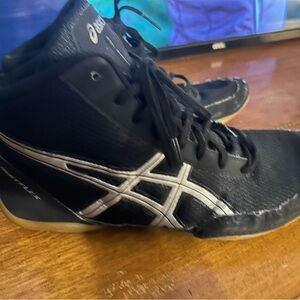 ASICS Black and White Athletic Sneakers